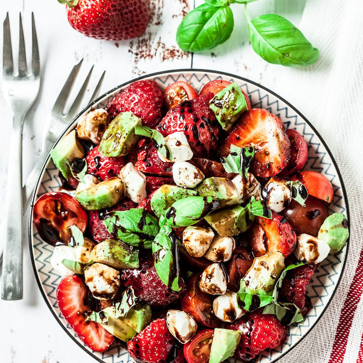 strawberry caprese