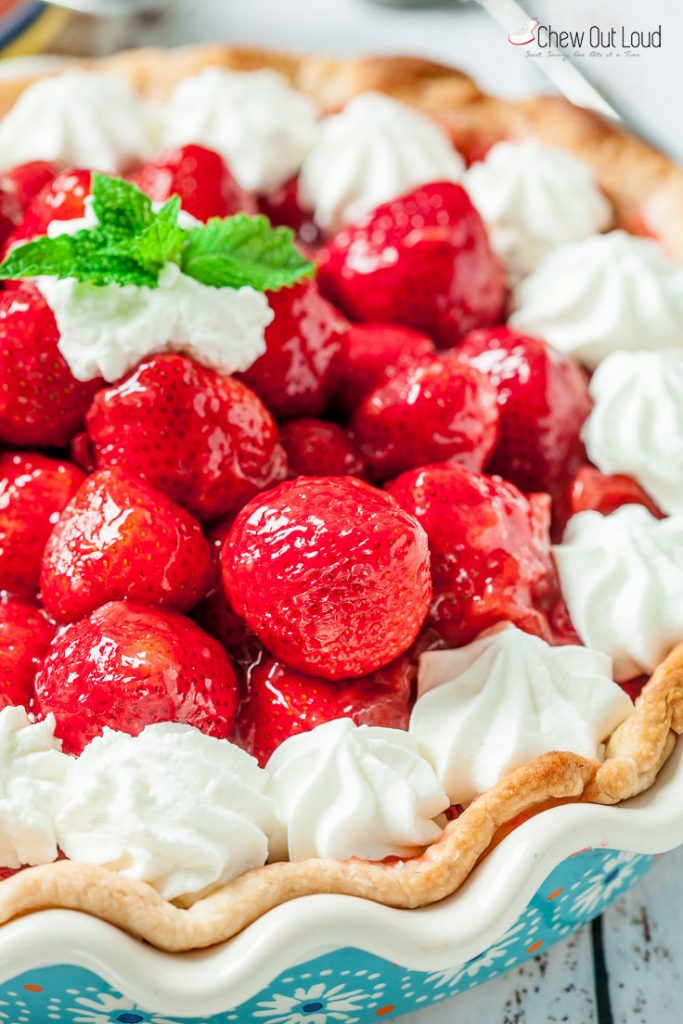 fresh strawberry pie recipe, homemade strawberry pie, best strawberry pie, easy strawberry pie