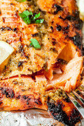 lemon basil baked salmon