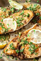 lemon butter swordfish recipe