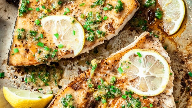 lemon butter swordfish recipe