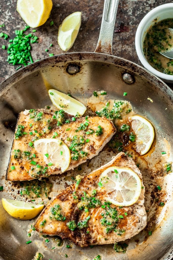 lemon garlic swordfish recipe fish recipe 