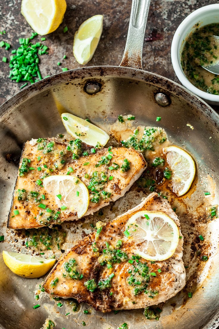 Lemon Garlic Swordfish Recipe Chew Out Loud