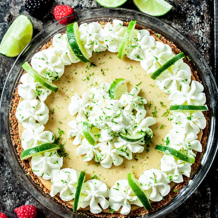 Lime Pie with Icing All Around