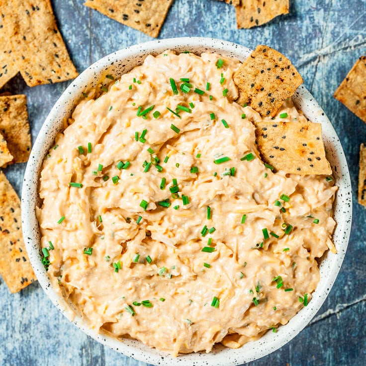 27. Easy Cheesy Chicken Dip