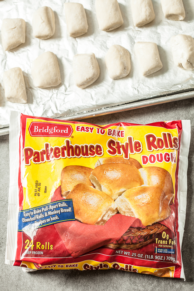 parker house style rolls for garlic pull apart bread