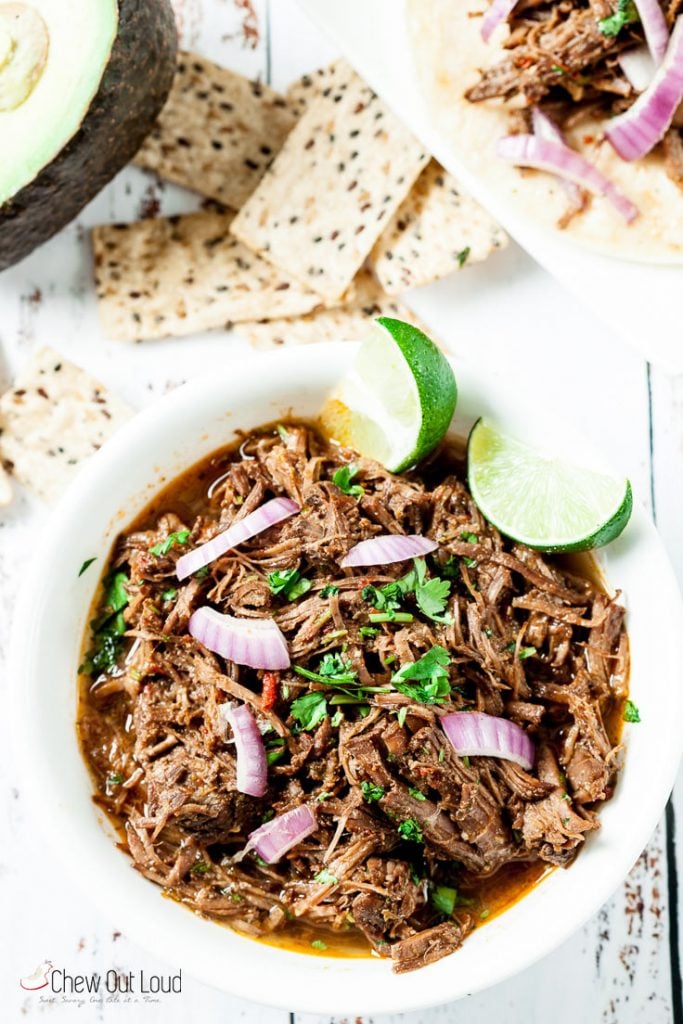 Instant Pot Beef Barbacoa Chew Out Loud