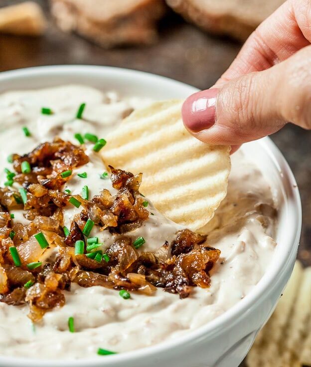 A Caramelized Onion Dip