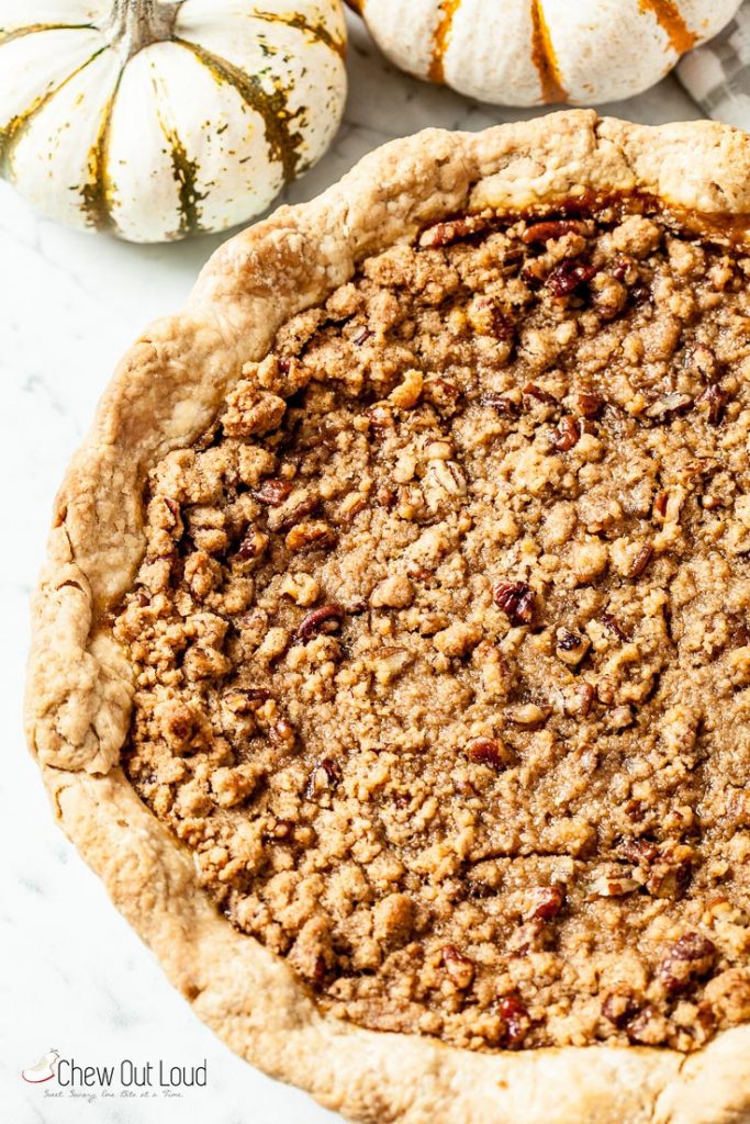 Blueberry Custard Pie