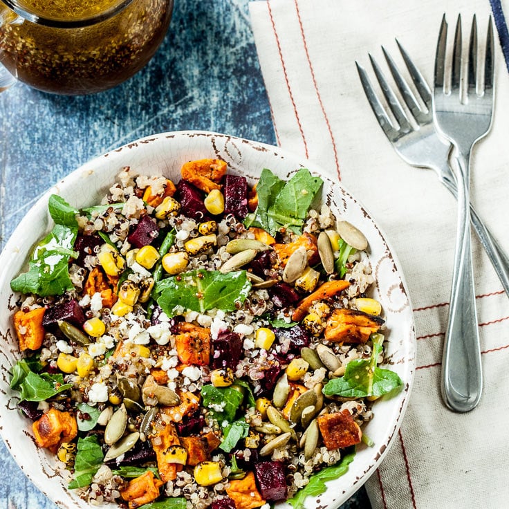 A Salad Bowl with Maple