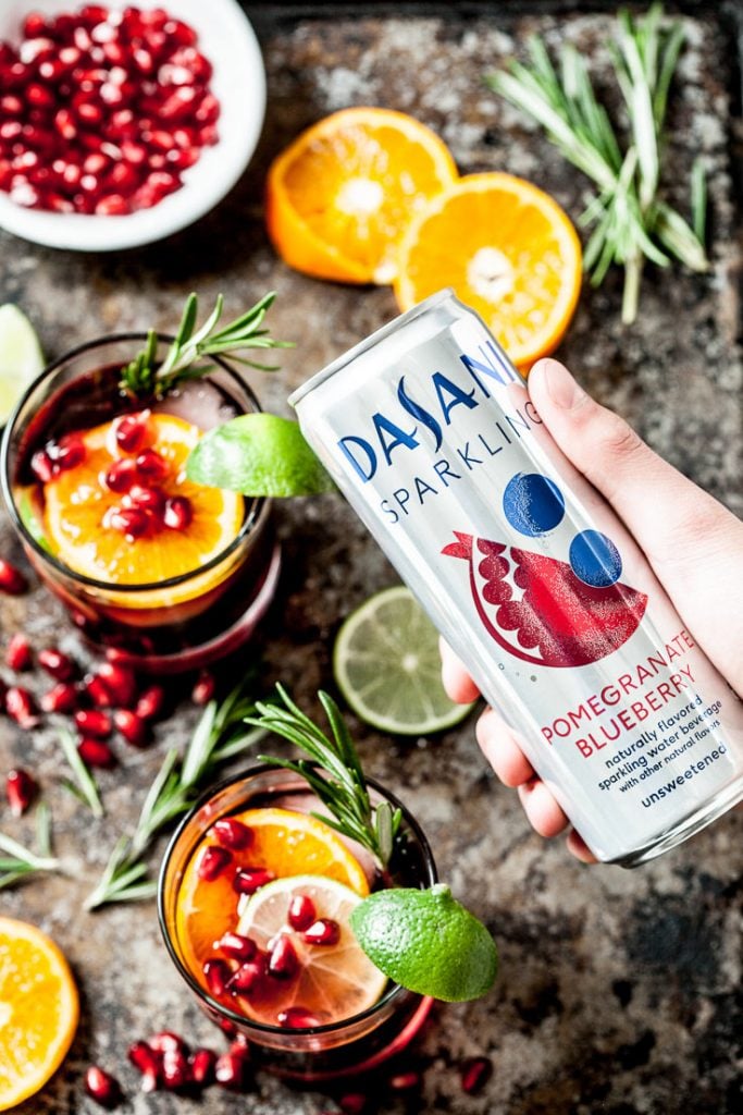 pomegranate punch sparkling punch holiday punch christmas punch party punch
