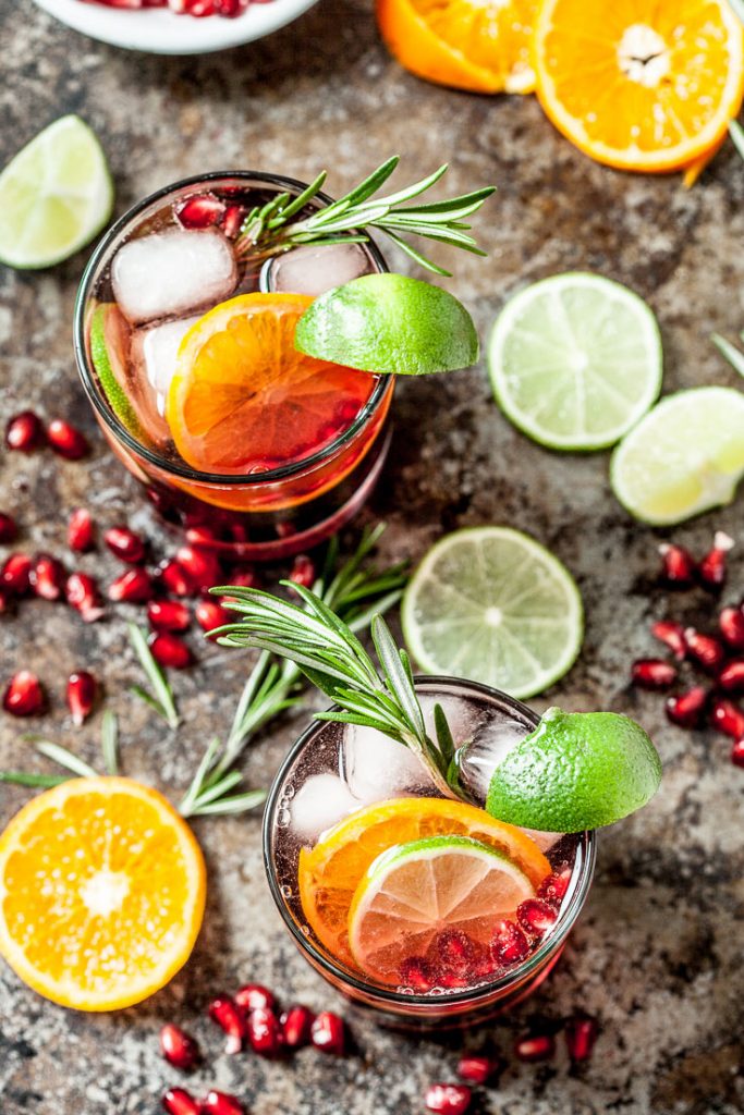 pomegranate punch sparkling punch holiday punch christmas punch party punch 