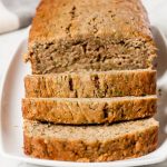 zucchini bread sliced