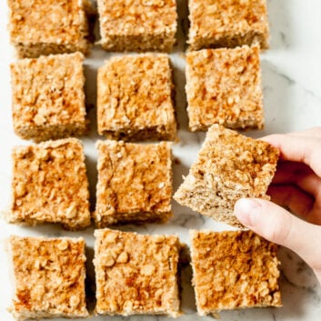 Baked of Apple Oatmeal Bars