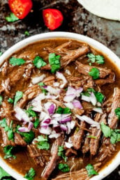 slow cooker green chili beef