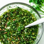 Bowl of Chimichurri Sauce