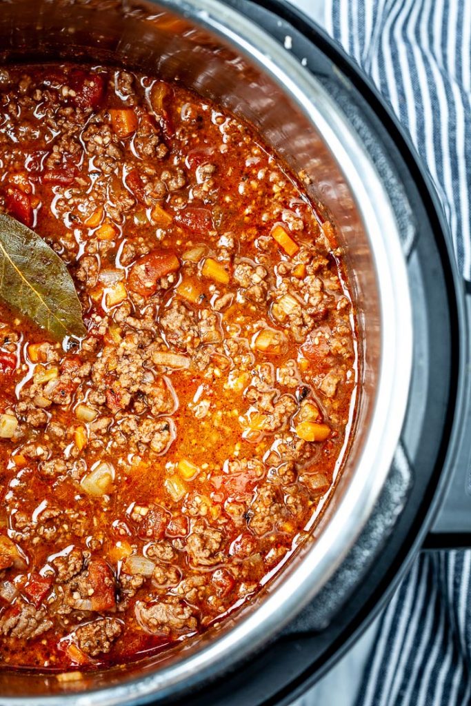 instant pot bolognese sauce, best bolognese sauce, bolognese pasta