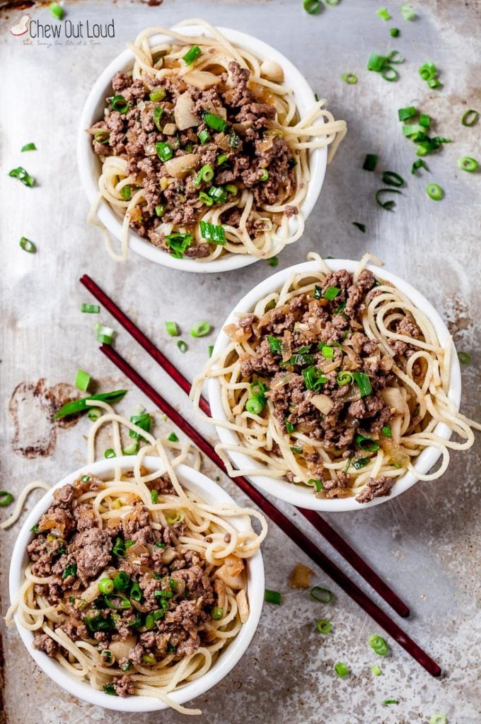 taiwanese beef noodle bowl
