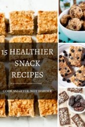 A collection of healthy snack recipes, energy bites, and protein bars.