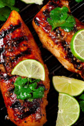 Grilled Chicken with Garlic Lime Marinade