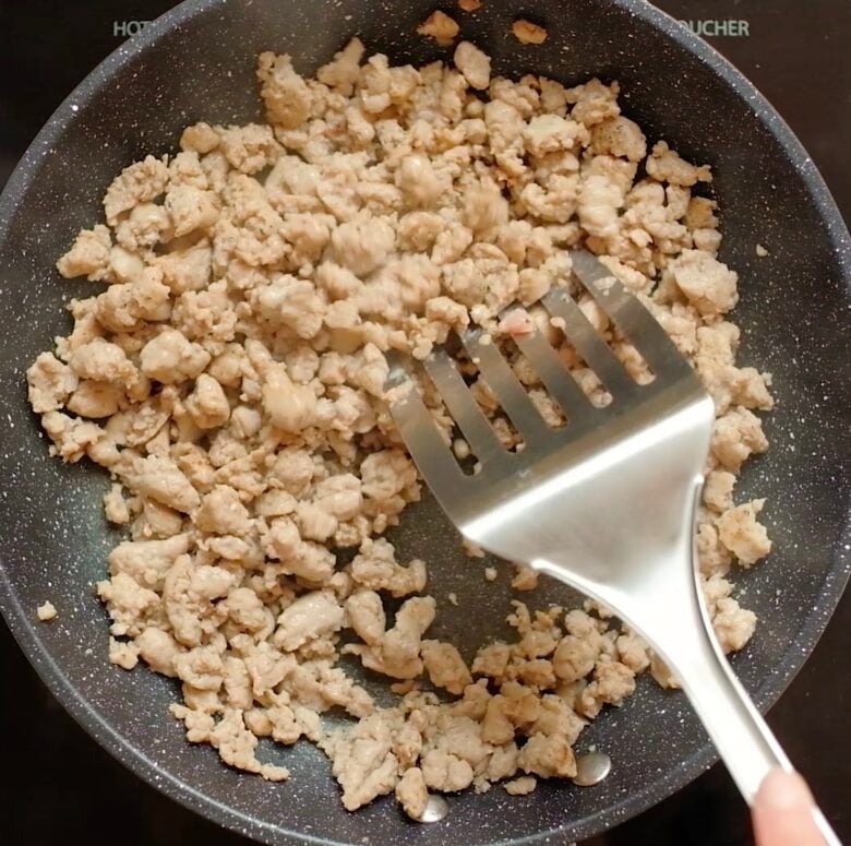 Tater Tot Casserole Browned Meat.