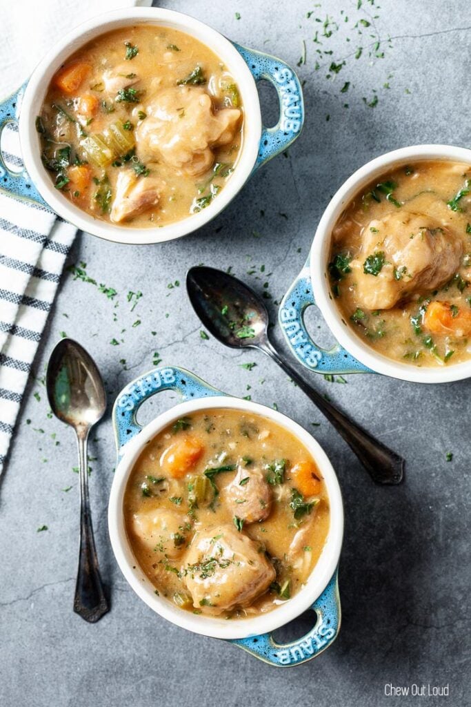 Instant Pot Chicken and Dumplings recipe