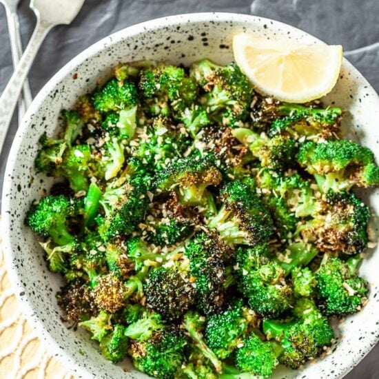 Air Fryer Broccoli | Chew Out Loud