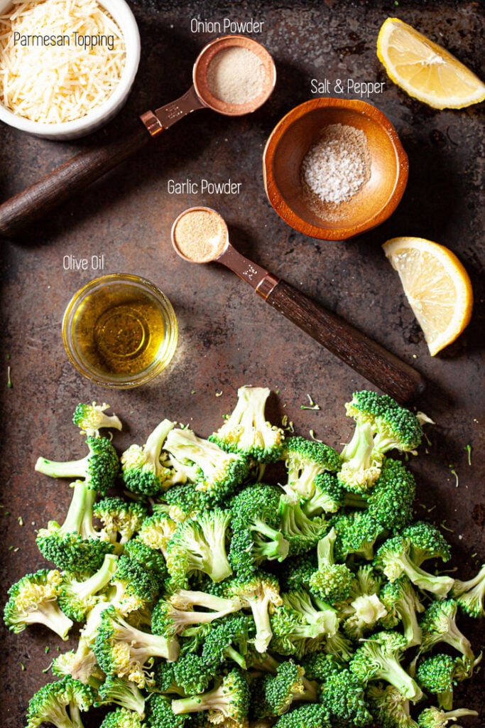 Air Fryer Broccoli Ingredients