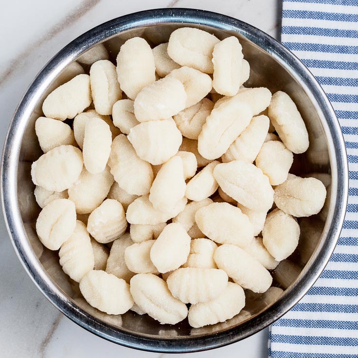 gnocchi recipe, gnocchi with spinach and chicken, skillet gnocchi, baked gnocchi