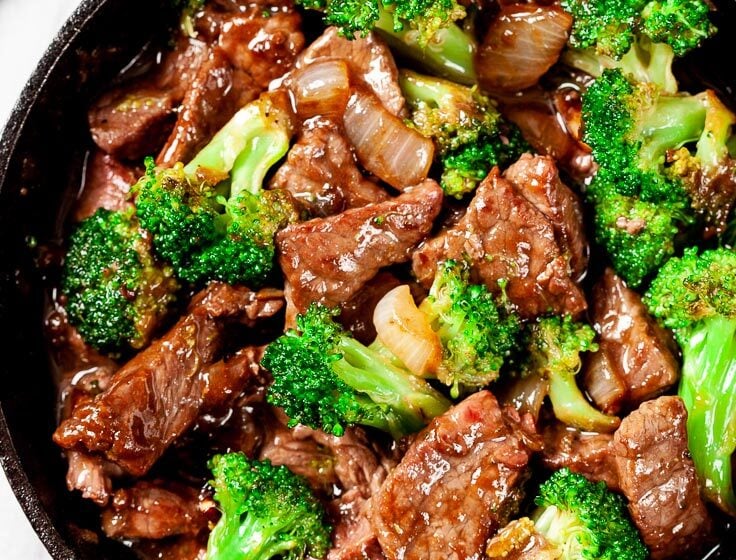 beef and broccoli stir fry, broccoli beef