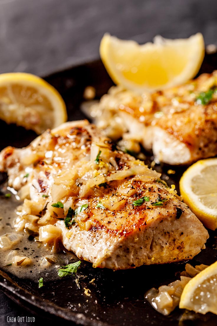 Lemon Butter Cod Recipe | Chew Out Loud