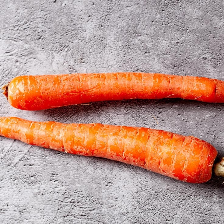 carrots for easy carrot cake.
