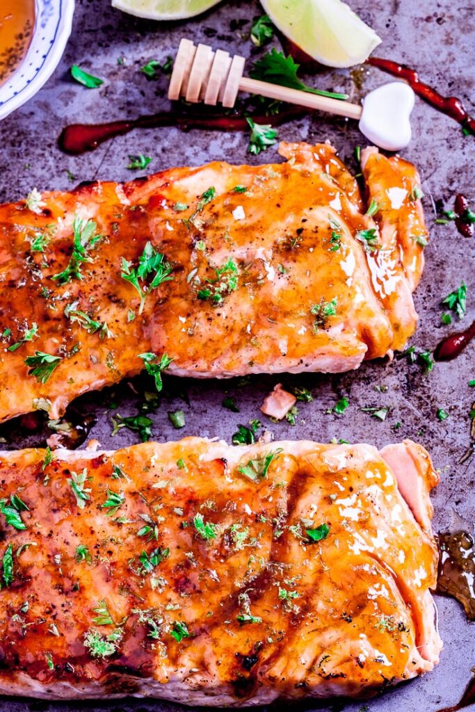 Grilled Salmon Fillets