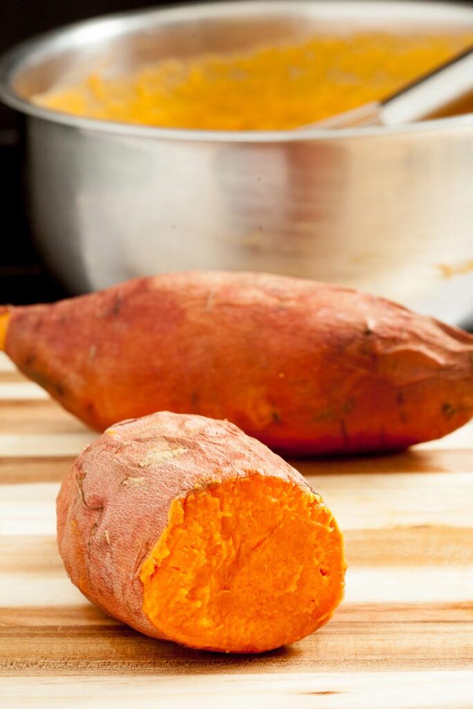 roasted sweet potatoes