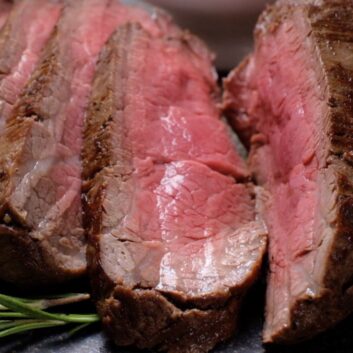 Sliced Beef Tenderloin