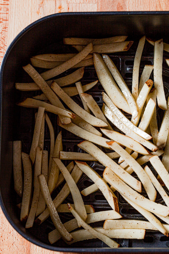 Air Fryer French Fries uncooked