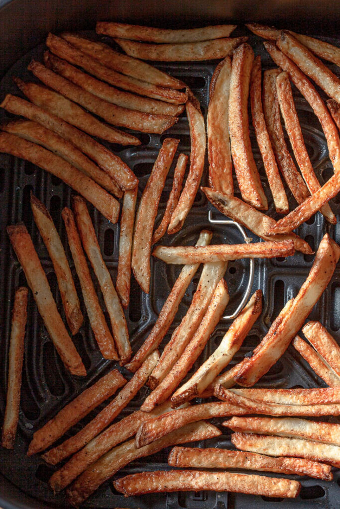 Air Fryer French Fries cooked