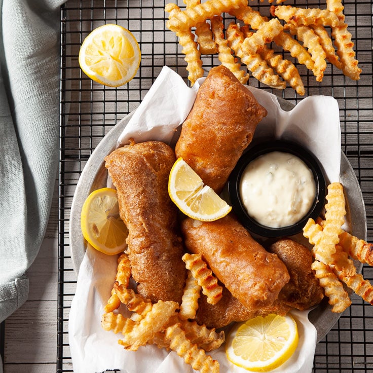 beer battered fried fish