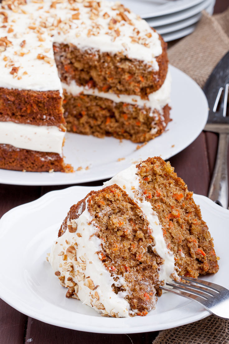 Best Carrot Cake with Cream Cheese Frosting | Chew Out Loud