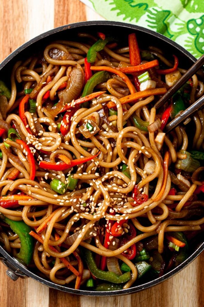 Lo Mein Noodles | Chew Out Loud