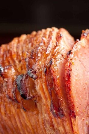 honey baked ham recipe using spiral sliced ham.