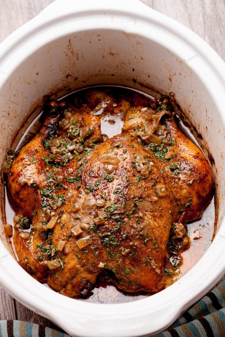 Crockpot Whole Chicken 