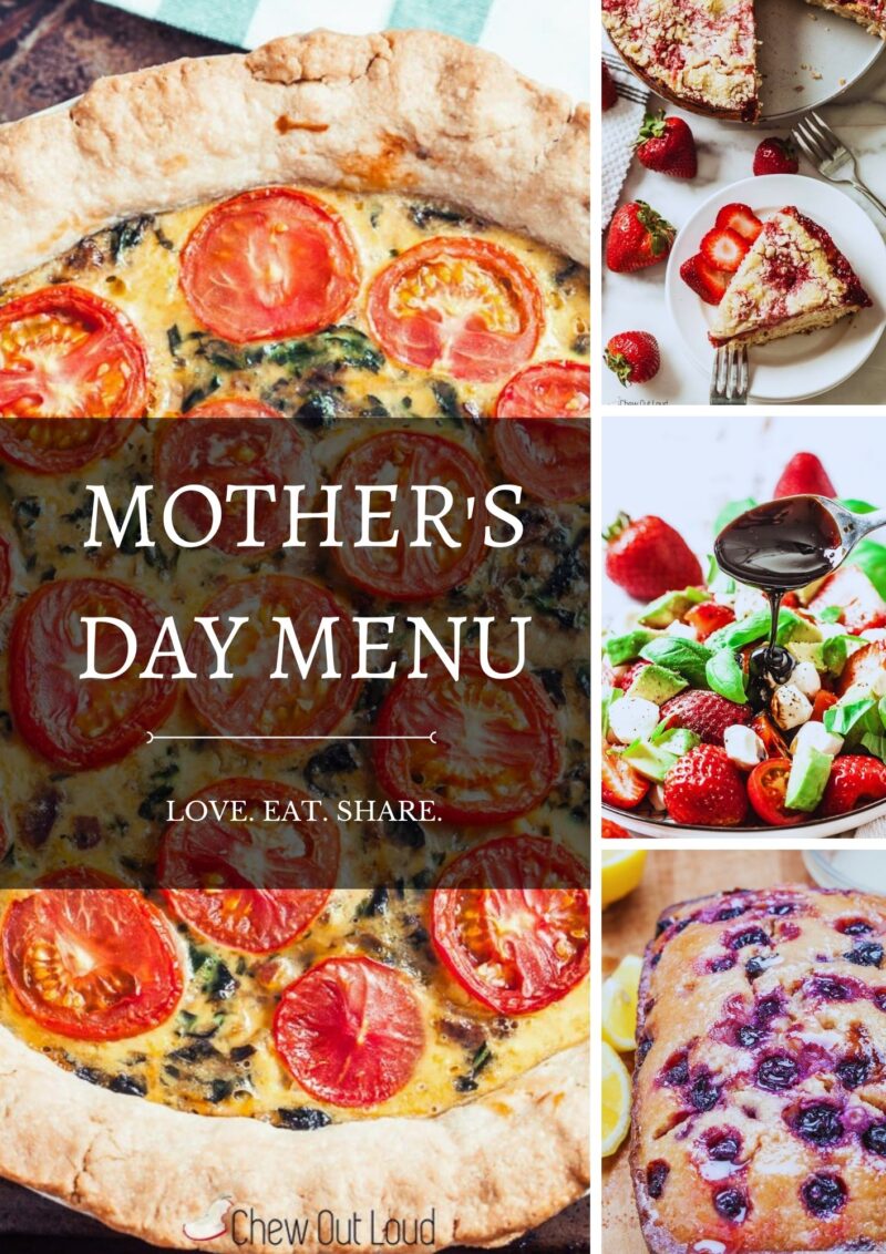 Mother's Day Menu