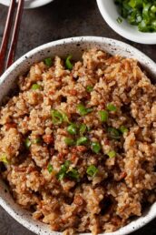 Chinese Sticky Rice in Bowl