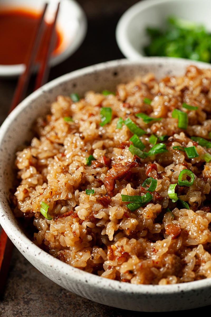 Chinese Sticky Rice in Bowl