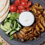 Chicken Shawarma in a dish