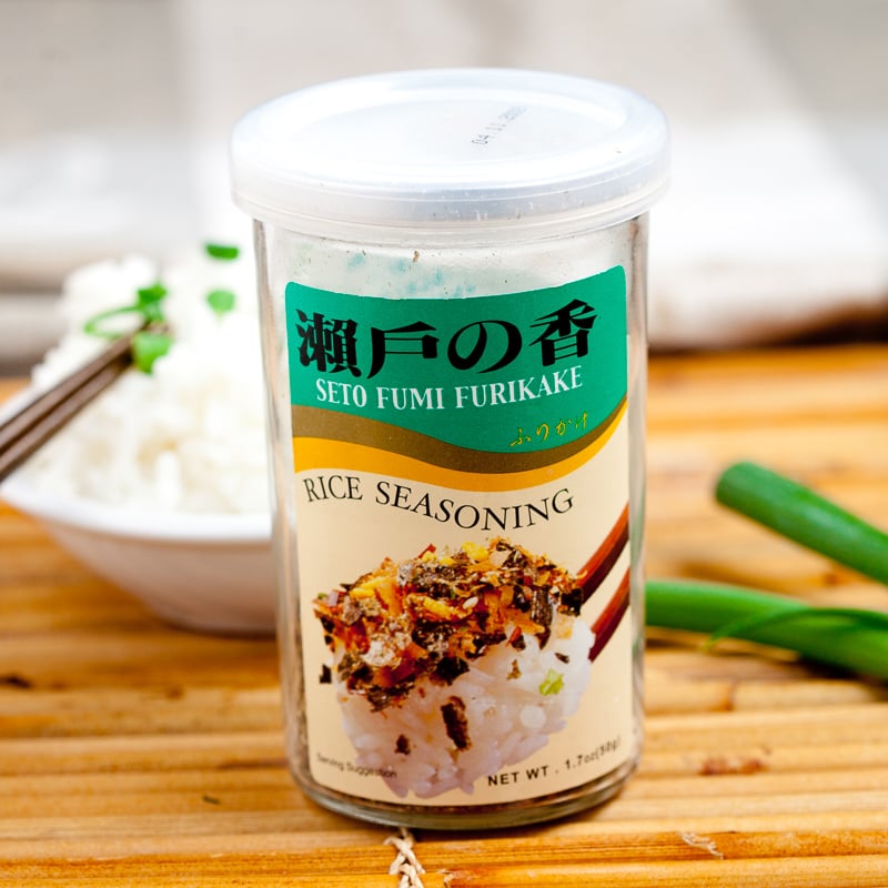 furikake in a shaker