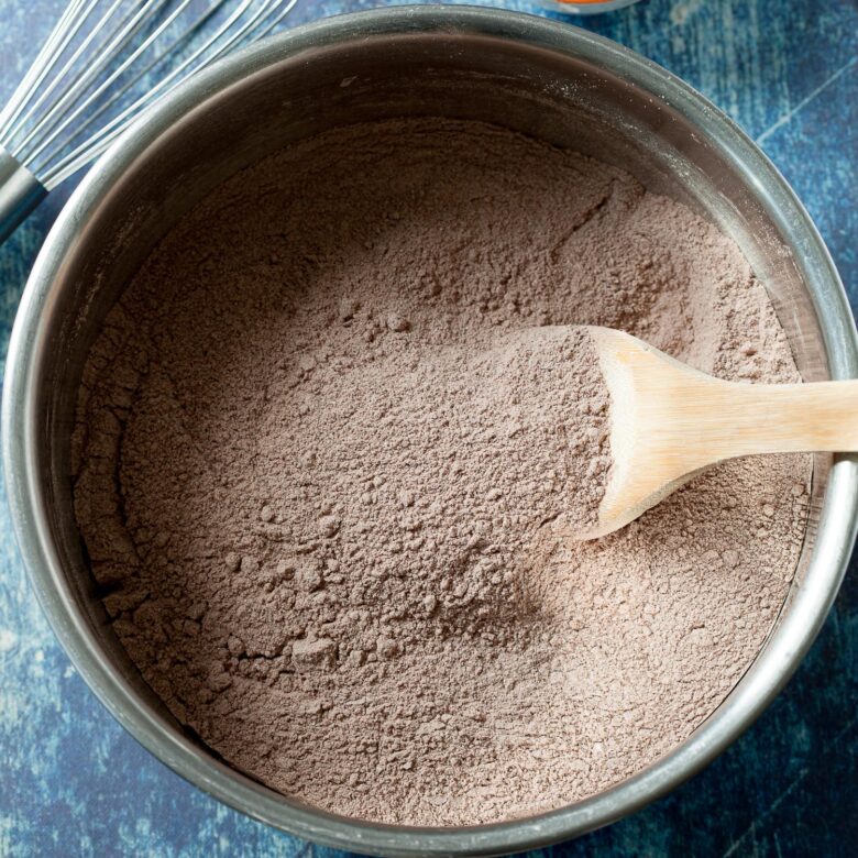 flour mix for chocolate zucchini cake