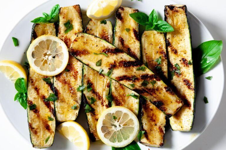 Grilled Zucchini Chew Out Loud