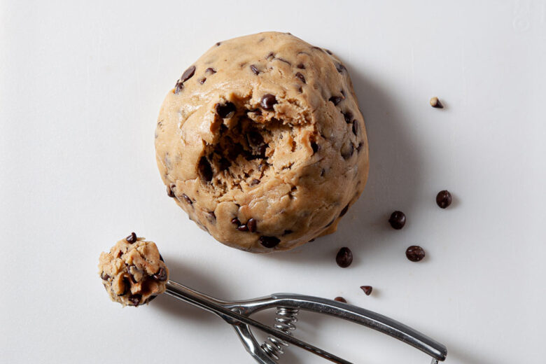 chocolate chip cookie dough.